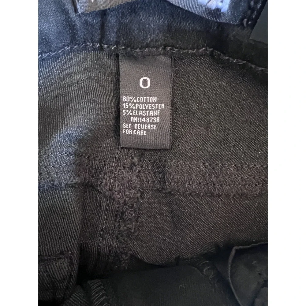 NWT Women's Fashion Nova Black Coraline High Rise Jeans Size‎ 0